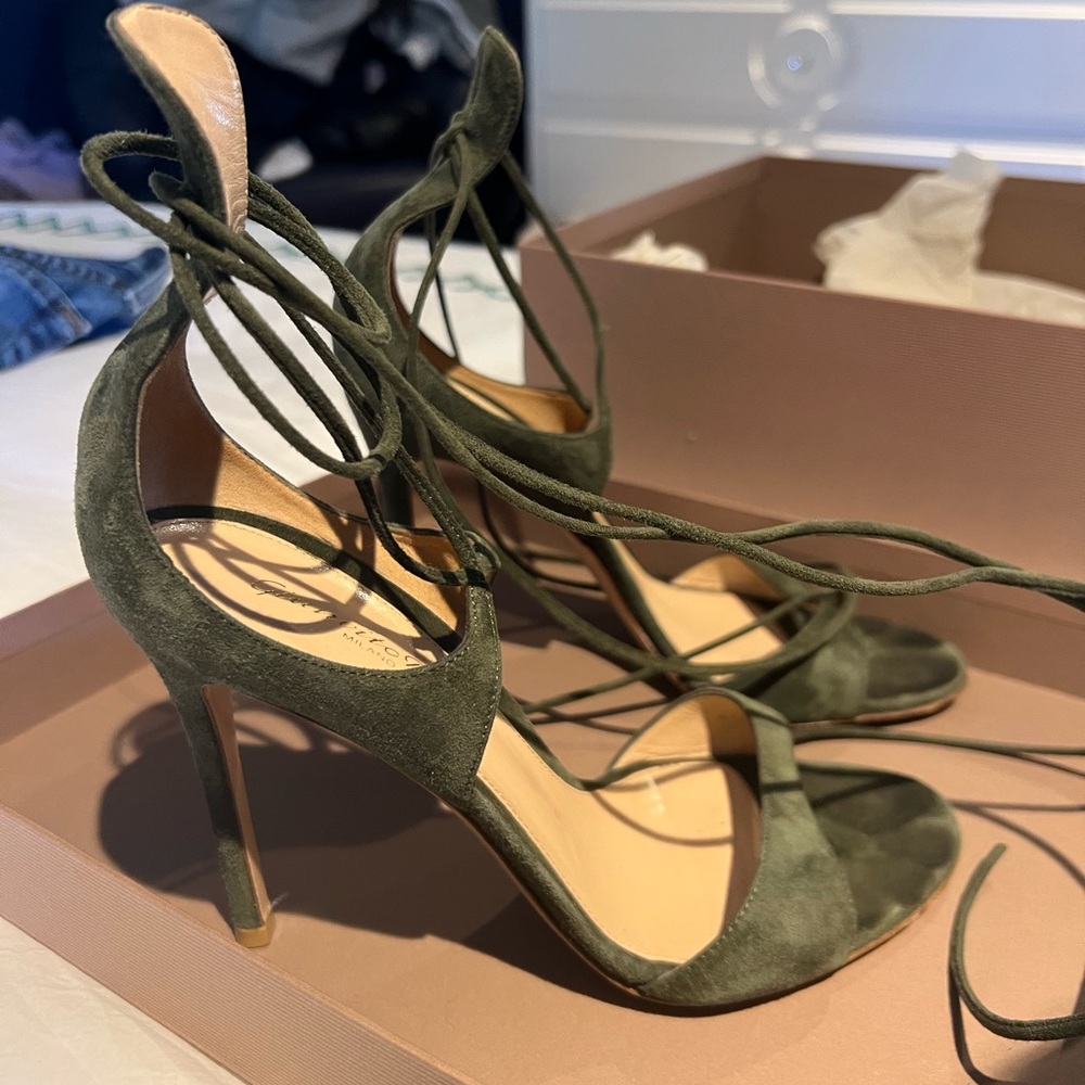 Gianvito Rossi Tie Up Sandals